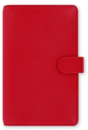 Filofax Personal Compact Saffiano organiser - Poppy