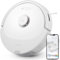 roborock Q8 Max Aspirateur Robot Laveur, 5500Pa Aspiration, Brosse DuoRoller, Navigation PreciSense LiDAR, Évitement des Obstacles, Cartographie Multi-Niveaux, 240min Durée, Contrôle APP/Vocale, Blanc