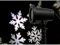 Projecteur extérieur de flocons de neige, étanche, LED, multi-effets, idéal pour la décoration de Noël et les fêtes.