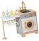 Oshhni Kinderwaschmaschinen-Spielset, Kinderwaschmaschinen-Vorspielset, Holzspielwaschmaschinenspielzeug,
