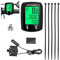 Bike Computer 19 Functions Ip54 Waterproof,Bike Speedometer,Bike Accessories For Men,Speedometer Bikes With Lcd Backlit Touch Screen Cycling Computers Road Bike Accessories Universal Cycle Computer
