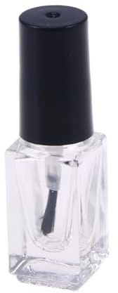 Leere Nagellackfläschchen aus Glas 5ml, Transparent, 20 Stück | Befüllen für Nagelkunst und Basislack, Einfaches Abfüllen, Füllstand Sichtbar