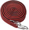 4 Meter Multifunction Long Bungee Cords Hooks, Highly Stretchy Clips Bike Motorbike Luggage Cord Rope, Great for Hand Carts, Cargo, Camping Red