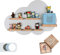 MR TEDDY BEAR Kinderregal Wolke | Holzregal für die Toniebox und Tonies | Tonie-Regal hergestellt in der EU | Wandregal zum Spielen und Sammeln | Für Mädchen und Jungen | Grau