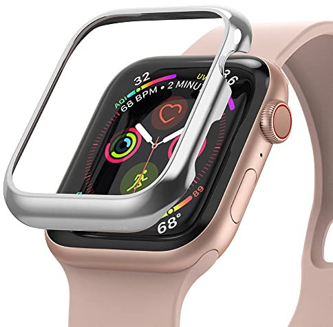 Ringke Bezel Styling für Apple Watch 6 44mm Hülle Edelstahl Gehäuse Schutz Lünette Ring [Kompatibel mit iWatch SE, Series 5/4] - Graphite