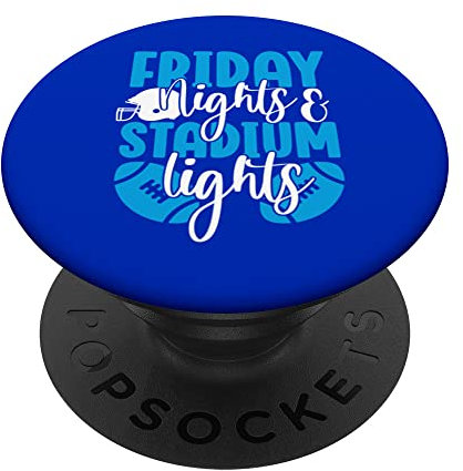 Friday Nights & Stadium Lights Funny Football Lover Design PopSockets PopGrip Intercambiable
