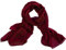 DOLCE ABBRACCIO by RiemTEX Damen Schal Tuch Stola elegante Schals und Tücher Verona aus Chiffon (Bordeaux)