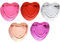 Winoo Design Piatti di carta a forma di cuore per San Valentino, 50 pezzi