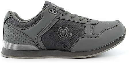 Mens/Womens Lawn Bowls Trainers Ladies Bowling Shoes Lace Up Bowling Shoes Touch Fastening Bowling Shoes Mens Bowling Trainers Womens Bowls Shoes Ladies Bowling Trainers Grey 10 UK