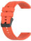 Bracelet de rechange en silicone pour Huawei Watch GT2 46 mm, compatible avec Huawei Watch GT3/GT3 Pro/GT2 Pro, 22 mm (Orange)