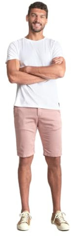 Le Temps des Cerises Pantaloncini Bermuda Jogg 5131 Pale Viola, Rosa, Taglia S Uomo