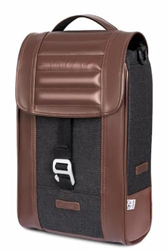 SHAD Bikes - Lenkertasche Fahrrad KLICKfix 8L - Retro Lenkertasche wasserdicht & kompakt - Fahrradlenkertasche für E-Bike -Fahrradtasche Lenker Damen & Herren