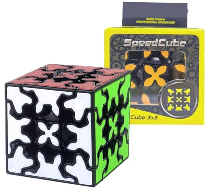 3D Puzzle,Gear Cube,Zahnrad Magischer Würfel kreativer Würfel 3D Puzzle Spiele für Kinder Erwachsene Brain Teaser Puzzle Cube