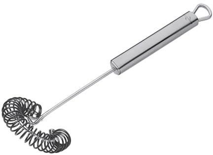Küchenprofi Spiralbesen PARMA, 27 cm, Silikon-Spirale, Saucenbesen Spülmaschinenfest, Rostfreier Edelstahl, Schont empfindliche Oberflächen, Hitzebeständig bis 280 °C, Topf- & Pfannen-Schneebesen