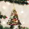 Weihnachtsbaumförmiger Bücherregal-Anhänger, Bücher gestapelt, Ornament, 2D-Acryl-Weihnachtsdekoration, Weihnachtsschmuck für Innen- und Außendekoration, Partyzubehör, Bücher von Tree Holidays