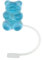 Stanley Cup Silicone Bear Straw Toppers - Compatible with 30&40 Oz Tumbler, Dust-Proof Straw Tips, Reusable Caps