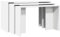 vidaXL Tables gigognes 3 pcs Blanc Bois d'ingénierie, Table d'appoint gigogne, Table empilable, Table de canapé, Table d'appoint