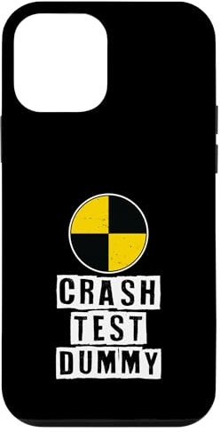 Hülle für iPhone 12 mini Auto Unfall Crash Auto Spruch Lustiger Crashtest Dummy