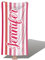 Jodimitty Streifen Strandtuch Personalisiert Name Mikrofaser, Sandfrei Schnelltrocknend Leicht, Farbe Muster Pool Bad Strandtuch für Erwachsene Kinder, 60x120cm/76x152cm/90x180cm (Rot)