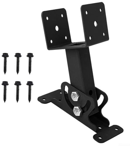 Diverse Applications Roof Riser Support Bracket Kit Easily Connects Pergolas, Patio Covers, or Shading Structures