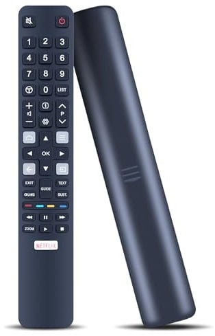 HZIME Universal Remote Control RC802N YU14 Compatible with multiple TCL Smart Android TV models, including 32ES560, 40ES560, 43EP640, 50DP660, 50EP680, and more