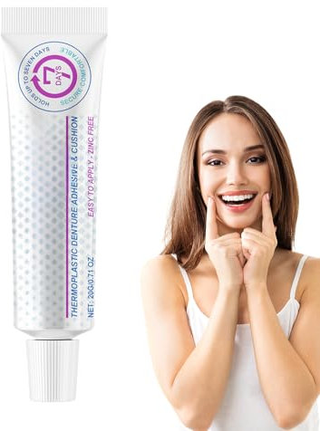 Adesivo Per Protesi Dentarie, 20g Adesivo Dentale Termoplastico, Adesivo Sicuro Per Protesi Dentarie Allentate E Scomode, Kit Professionale Per Il Restauro Di Otturazioni Dentali, Per Donne Uomini