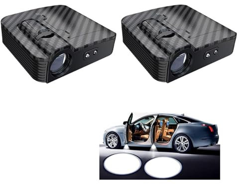 QWTYAFDD 2Pcs Car Door Projector Lights, for Audi A1 A1 S-Line A1 Sportback A1 S 1995-2025 Puddle Lights Step Courtesy Welcome Lights Ghost Shadow Lamp Accessory