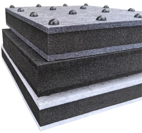 Bass Speaker Isolation Pads - Shock Absorber Feet for Subwoofers & Studio Monitors - Anti-Vibration Stand for Drum Kits, PA Systems(60x80x6cm)