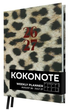 Kokonote Agenda Settimanale 2026 2027 - Diario Scoula per Università