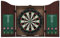 vidaXL Dartscheibe Schrank 6 Dartpfeilen Dartboard Dart Dartspiel Steeldart