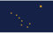GORISE Alaska Staatsflagge USA, 90 x 150 cm, amerikanische Flaggen für Outdoor-Dekoration, US-Flagge, UV-geschützt (Alaska-Flagge 3 x 5)