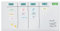 SIGEL GL525 Großes Premium Glas-Whiteboard 200x100 cm super-weiß, matt - nicht spiegelnd, SGS geprüft, einfache Montage, incl. 2 starke Magnete, Glas-Magnettafel Artverum