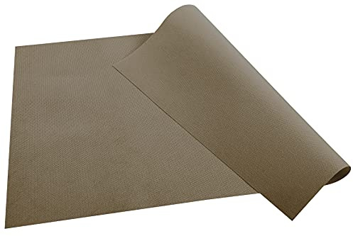 Pronappe Tischdecke S340134I 100er Pack Tischset aus Spunbond-Vlies Reißfestes, wasserabweisendes und abwischbarer Stoff 30 x 40 Farbe Taupe hergestellt in Frankreich