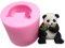 Moule De Panda en Silicone 3D - Moule À Bougie De Savon Animaux, Décoration De Petit Gâteau, Bricolage, DIY Fait Main