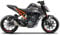 ARider Dekor für KTM Duke 125/390 2017-2021 Aufkleber und Sticker Kit (Grau)