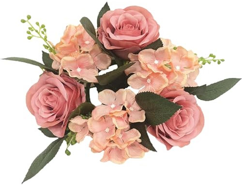 Kerzenringe Kränze Zentrum künstlicher Rosen Kerzenkranz