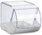 hünersdorff Stückartikelbox aus PP, mit transparentem Klappdeckel, 3,7 Liter Füllvolumen, transparent