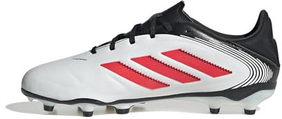 adidas Copa Pure III League FG/MG Football Boots Kids, Zapatillas Unisex Adulto, FTWR White/Lucid Red/Core Black, 37 1/3 EU