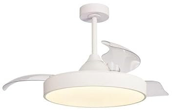 MANTRA - Ventilador de techo LED ALASKA 60W blanco 2700K-5000K 3300 Lm