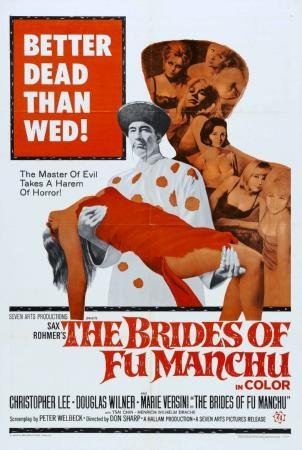 Filmposter Brides Of Fu Manchu, 28 x 43 cm, #a1545
