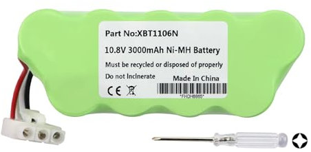 K KYUER 3000mAh Shark XBT1106N Handheld Vacuum Cleaner Batterie pour Shark SV1110 SV1106N SV1110N SV11O6N SV116N Freestyle Navigator Cordless Stick Vacuum Cleaner Battery