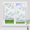 Allesin Plissee ohne Bohren Verdunkelung mit Muster Verdunklungsplissee Klemmfix, Fallende Blumen 50x110cm (BxH) Thermoplissee Blickdicht 100% Verdunklung für Fenster & Tür
