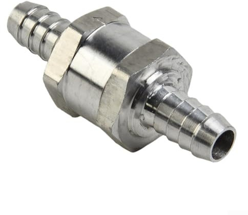 Válvula antirretorno de alto rendimiento para tuberías de combustible, aire y agua, varios tamaños (10 mm)