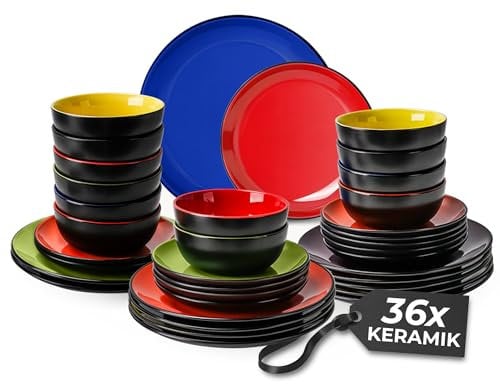 36 pcs Dishware Set Le Papillon (Mixed)