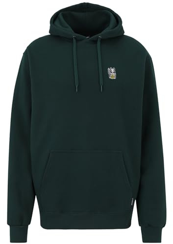 IRIEDAILY Herren Hoodie Bone CAT Baumwolle Regular Fit