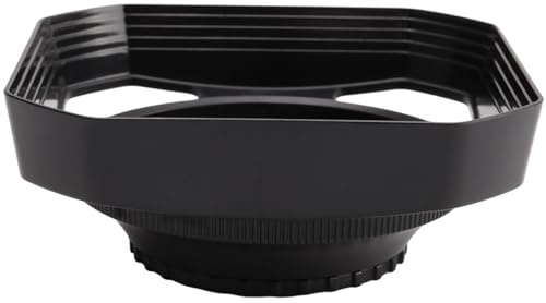 melairo 37Mm 72Mm Pare-Soleil Pare-Soleil Amovible Grand Angle pour Appareil Photo CaméScope Photographie