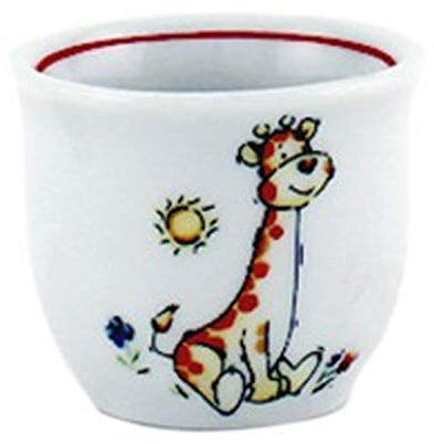 Eschenbach Porzellan Group Kindergeschirr Giraffe Eierbecher 4, 5 cm, Porzellan, dekor, 1 x 1 x 1 cm