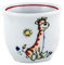 Eschenbach Porzellan Group Kindergeschirr Giraffe Eierbecher 4, 5 cm, Porzellan, dekor, 1 x 1 x 1 cm