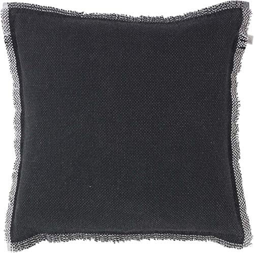 Dutch Decor Burto Zierkissen, Cotton, Schwarz, 45X45