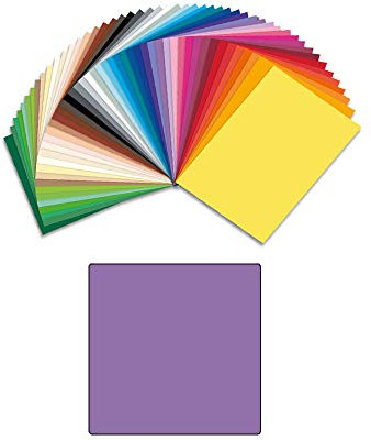CREATIV DISCOUNT® Tonpapier 130g/qm, DIN A3, 50er Pack, Flieder
